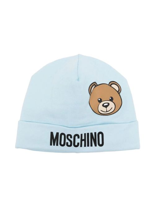 berretto bambino celeste MOSCHINO KIDS | MUX050LDA17/40304